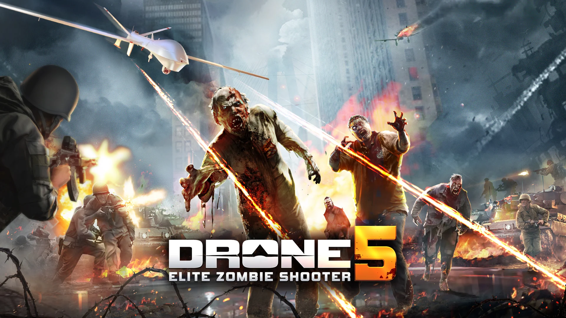 Drone 5: Elite Zombie Shooter